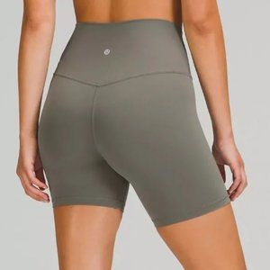 Lululemon Align Bike Shorts 6" Grey Sage 4